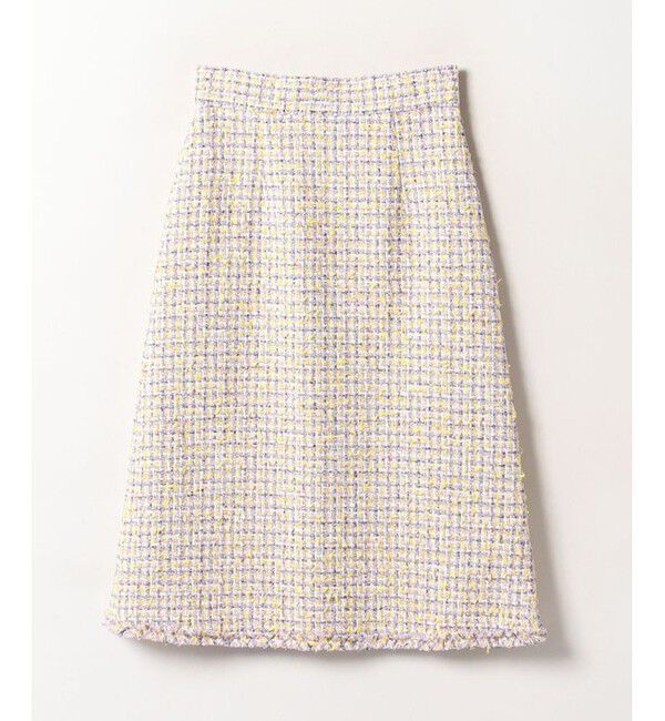 LOULOU WILLOUGHBY「【LOULOU WILLOUGHBY】ファンシーツイードスカート」|スカート|