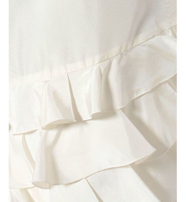 LOULOU WILLOUGHBY「【LOULOU WILLOUGHBY】シルク羽二重スカート」|スカート|