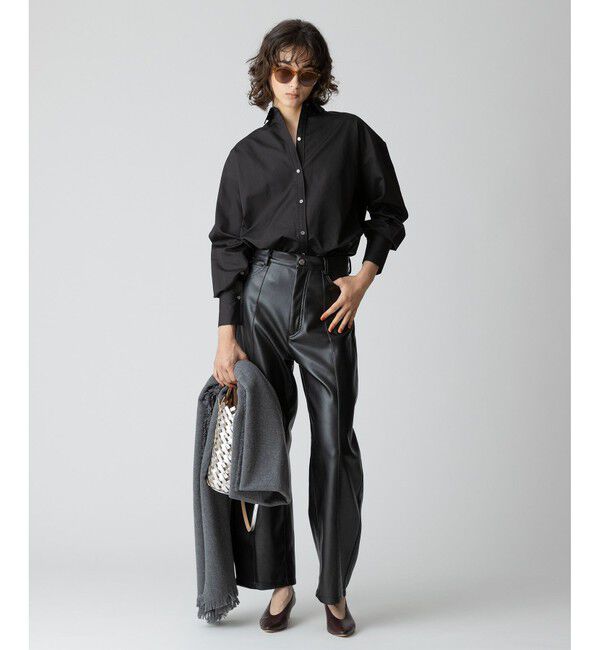 allureville「コットンデザインスリーブブラウス」|シャツ・ブラウス|