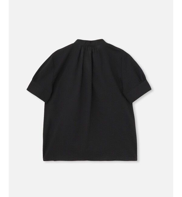 allureville「リップルスタンドカラーブラウス」|シャツ・ブラウス|