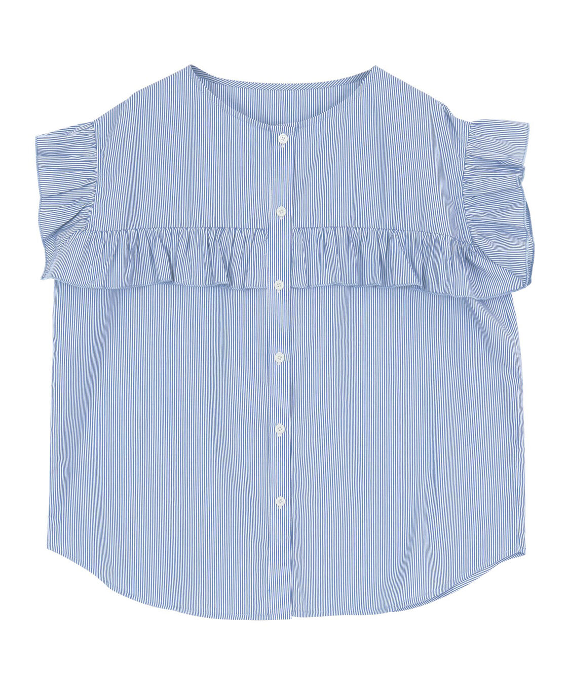 titivate「フレンチスリーブフリルブラウス」|シャツ・ブラウス|