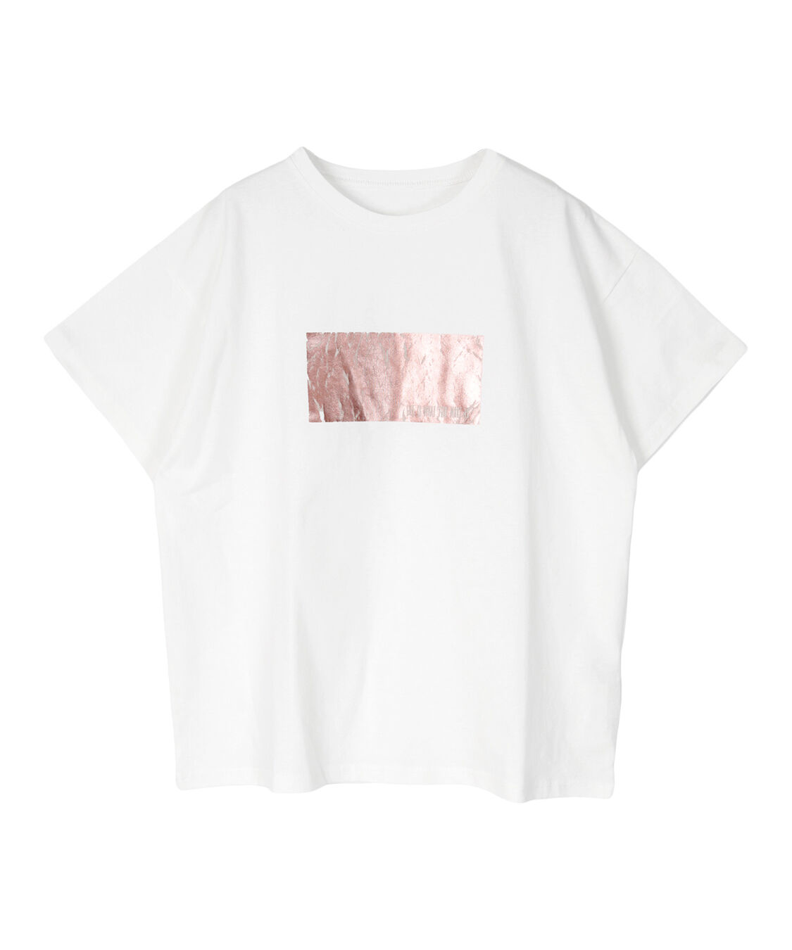 ur's「箔プリントTシャツ」|Tシャツ・カットソー|