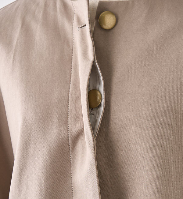  「ノーカラーコクーンシルエットコート」|その他|