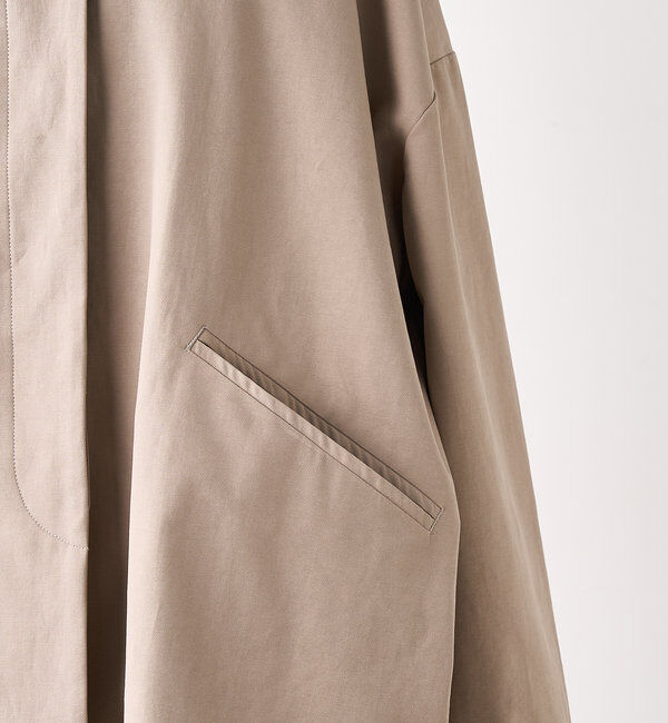  「ノーカラーコクーンシルエットコート」|その他|