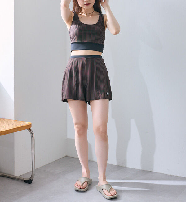  「【WEB限定/セットアップ】ビスチェトップスイムウェア」|ビキニ|