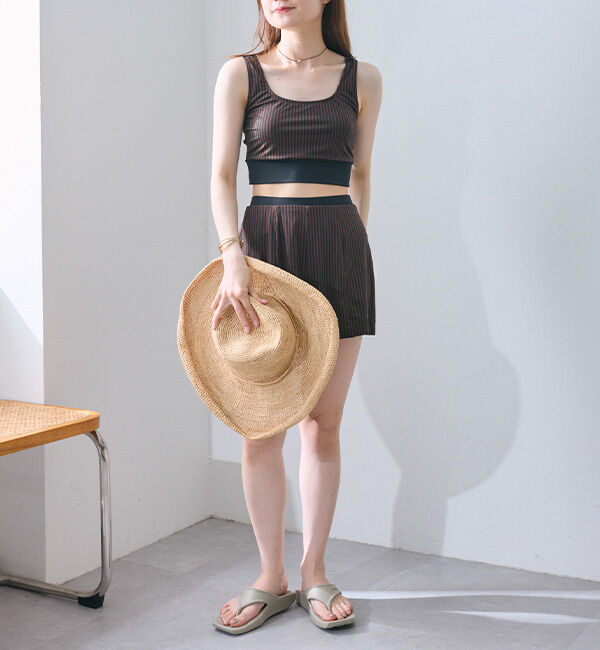  「【WEB限定/セットアップ】ビスチェトップスイムウェア」|ビキニ|