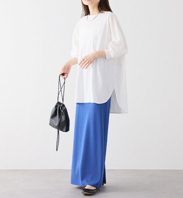  「《リバイバル》万能ハーフスリーブブラウス」|シャツ・ブラウス|