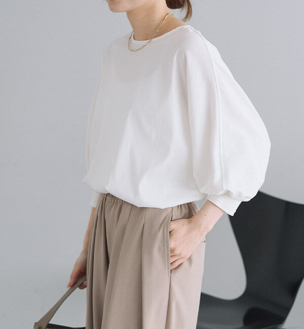  「《リバイバル》万能ハーフスリーブブラウス」|シャツ・ブラウス|