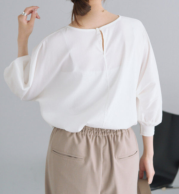 「《リバイバル》万能ハーフスリーブブラウス」|シャツ・ブラウス|