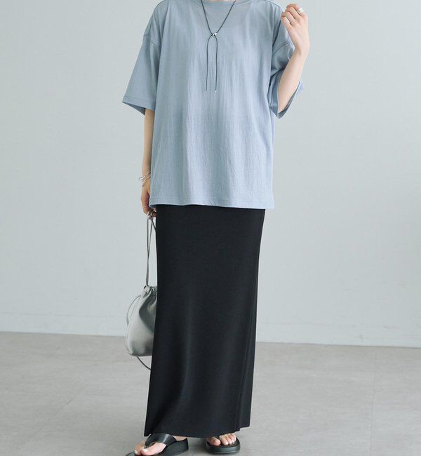  「コットンナイロンシアーオーバーTシャツ」|Tシャツ・カットソー|