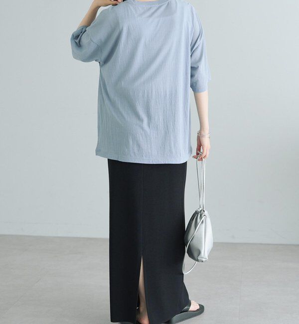  「コットンナイロンシアーオーバーTシャツ」|Tシャツ・カットソー|