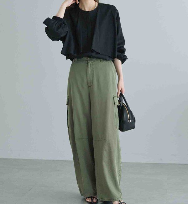  「ヨークデザインシアーブラウス」|シャツ・ブラウス|