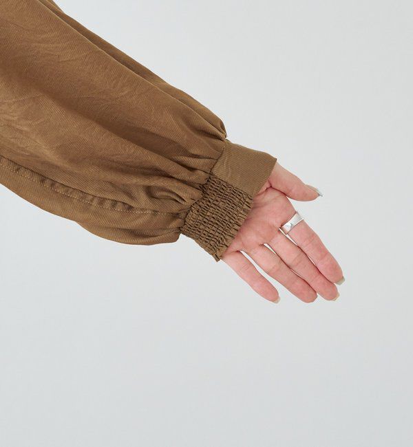  「ヨークデザインシアーブラウス」|シャツ・ブラウス|