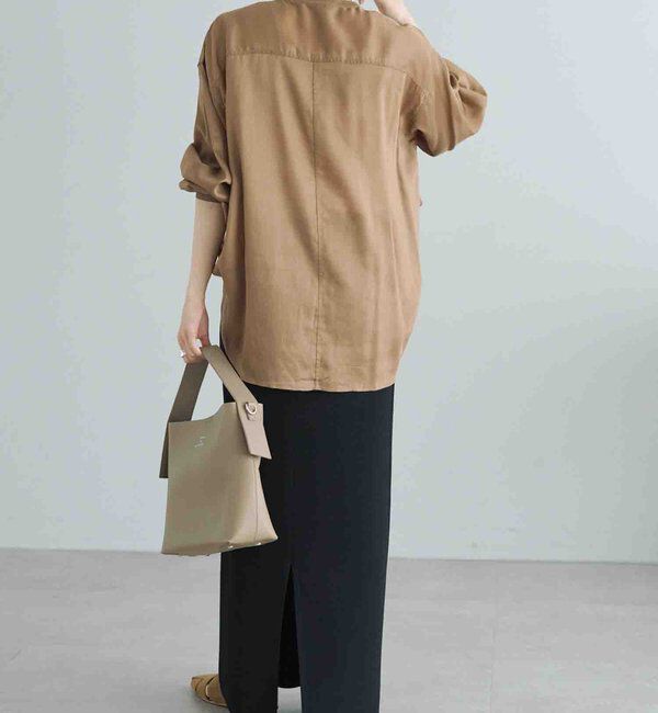  「ヨークデザインシアーブラウス」|シャツ・ブラウス|