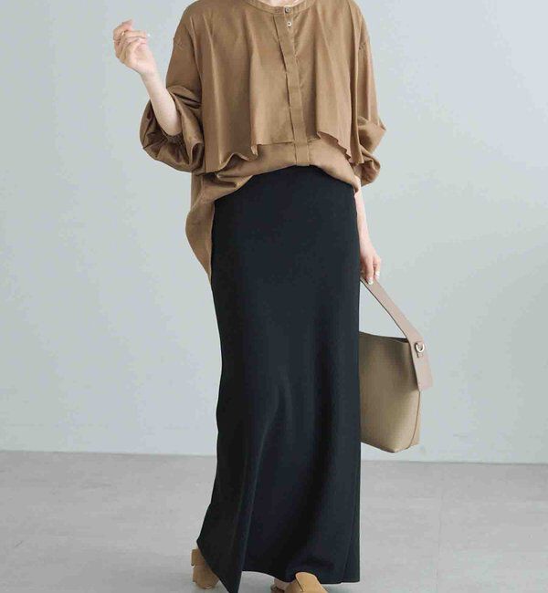  「ヨークデザインシアーブラウス」|シャツ・ブラウス|