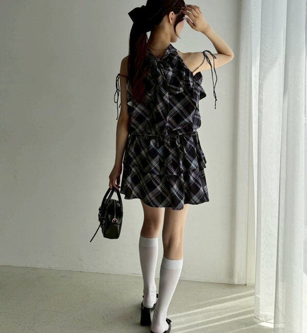  「【Black collection】アメスリミニワンピース」|ワンピース|