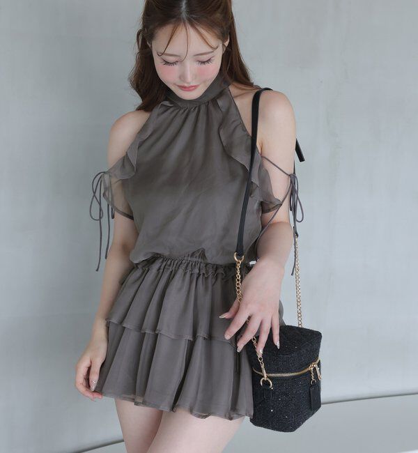  「【Black collection】アメスリミニワンピース」|ワンピース|