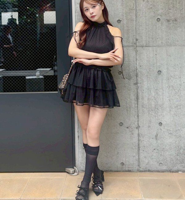  「【Black collection】アメスリミニワンピース」|ワンピース|