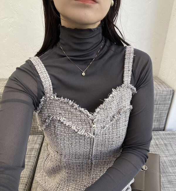  「【megumi企画】ツイードジャンスカ／再販売／新色追加」|ワンピース|