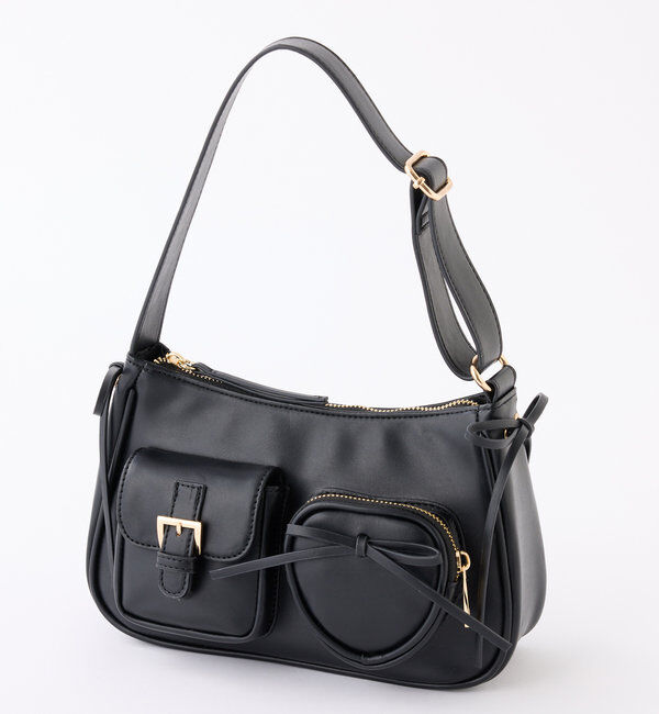  「ハートポケット付きホーボーバッグ」|ショルダー・メッセンジャー|