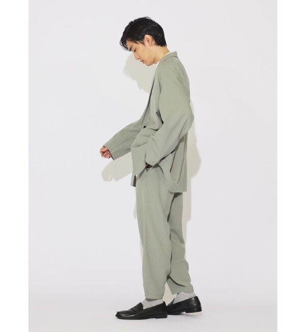 MIDIUMISOLID「MIDIUMISOLID Men&rsquo;s ストレッチジャケット」|テーラードジャケット|