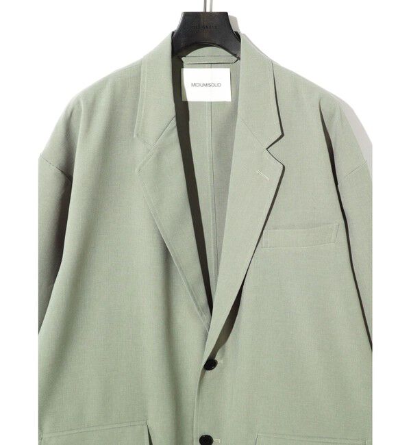 MIDIUMISOLID「MIDIUMISOLID Men&rsquo;s ストレッチジャケット」|テーラードジャケット|