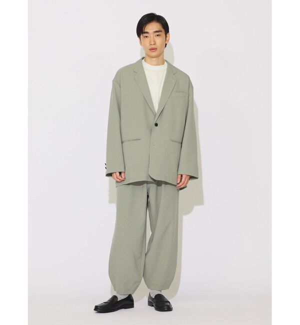 MIDIUMISOLID「MIDIUMISOLID Men&rsquo;s ストレッチジャケット」|テーラードジャケット|