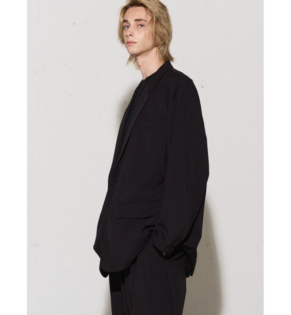 MIDIUMISOLID「MIDIUMISOLID Men&rsquo;s ストレッチジャケット」|テーラードジャケット|