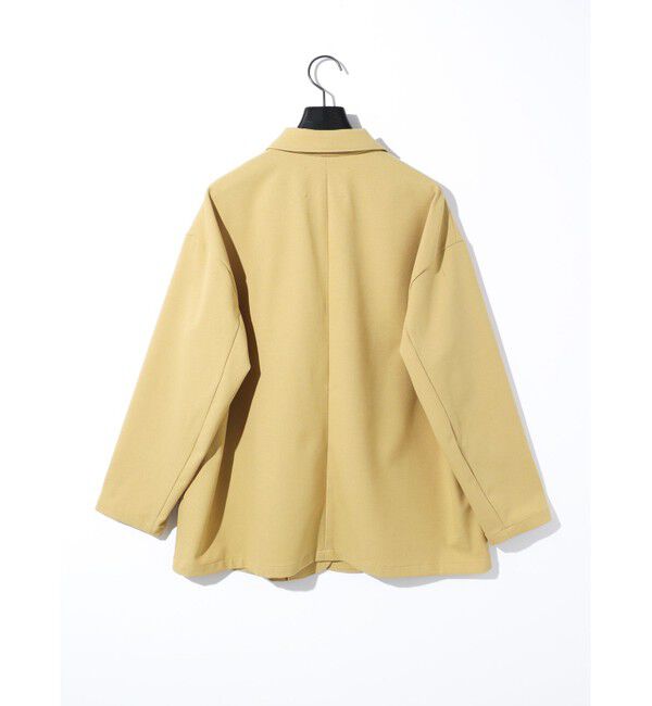 MIDIUMISOLID「MIDIUMISOLID for Ladies リラックスジャケット」|テーラードジャケット|
