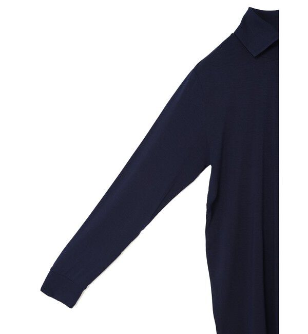 mizuiro ind「mizuiro ind シャツカラーハイネックプルオーバー」|Tシャツ・カットソー|