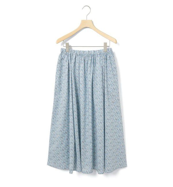 MidiUmi「MidiUmi リバティフレアスカート」|スカート|ブルー