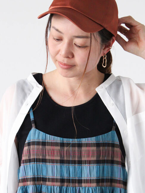 Lugnoncure「前後2WAYテレコタンクトップ《2025summer catalog item》」|タンクトップ|ブラック