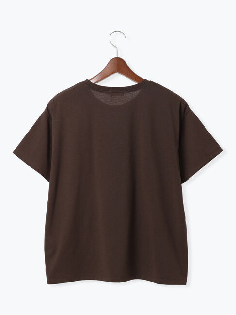 Te chichi TERRASSE「フラワー転写プリントTシャツ」|Tシャツ・カットソー|