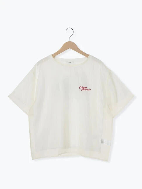 SM2「オーガンジー刺繍TシャツSET」|Tシャツ・カットソー|オフホワイト