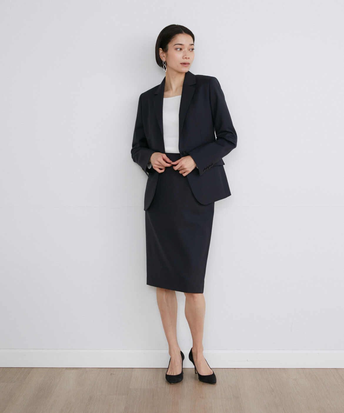 INED「モヘアウールテーラードジャケット」|テーラードジャケット|