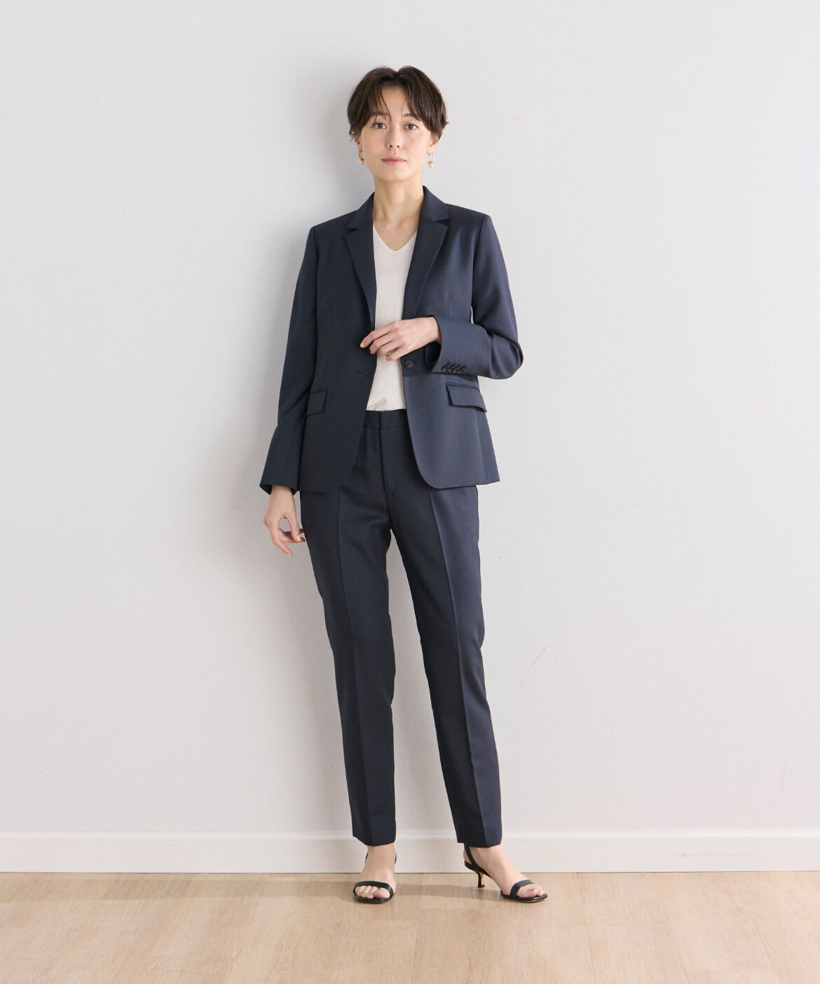 INED「モヘアウールテーラードジャケット」|テーラードジャケット|