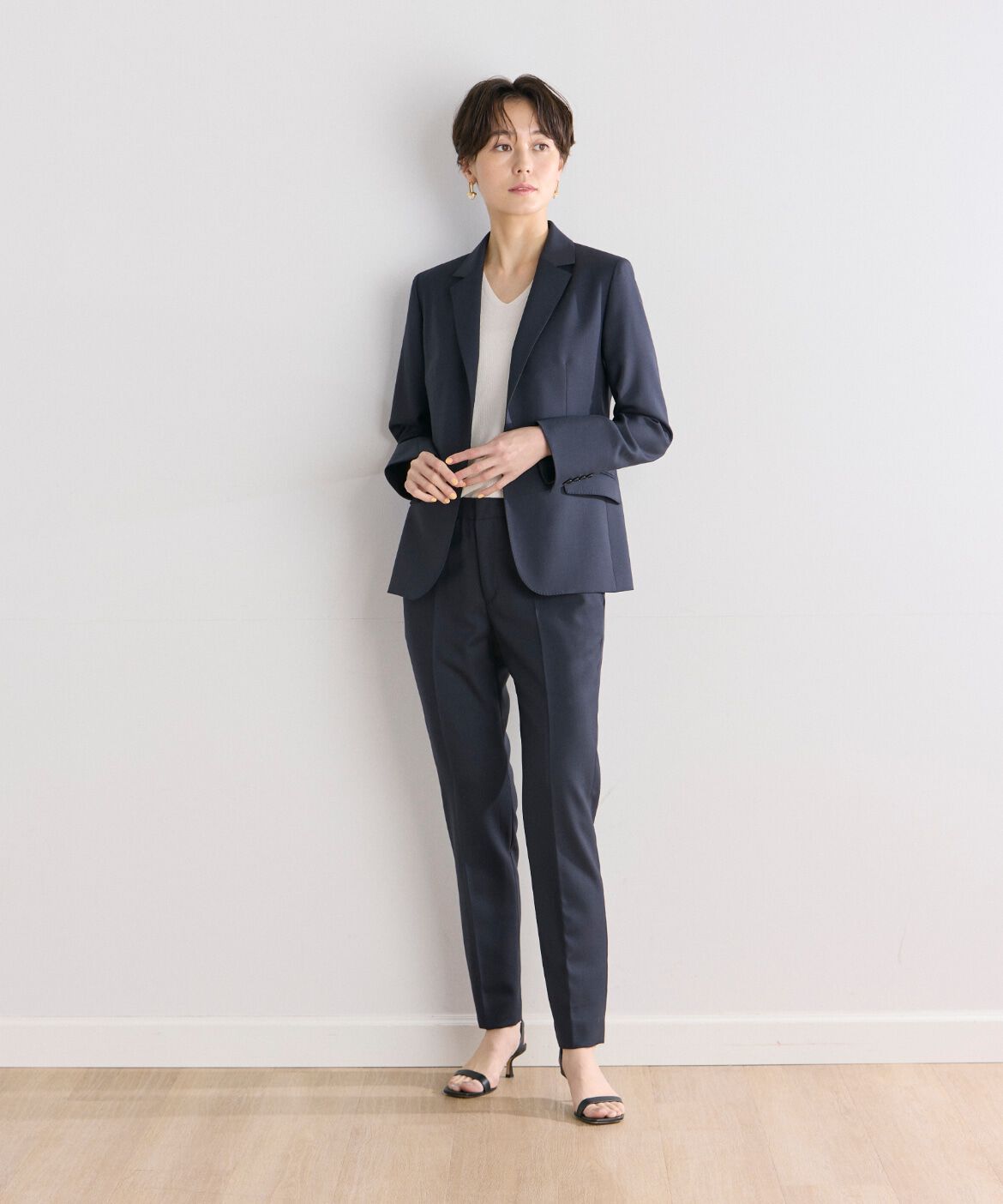 INED「モヘアウールテーラードジャケット」|テーラードジャケット|