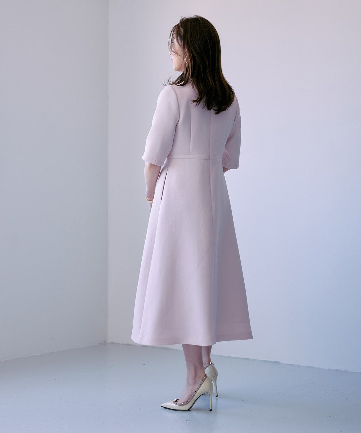 Maglie le cassetto「《M Maglie le cassetto&times;冨張愛》&ldquo;クチュールリボン&rdquo;クラシカルワンピース」|ワンピース|