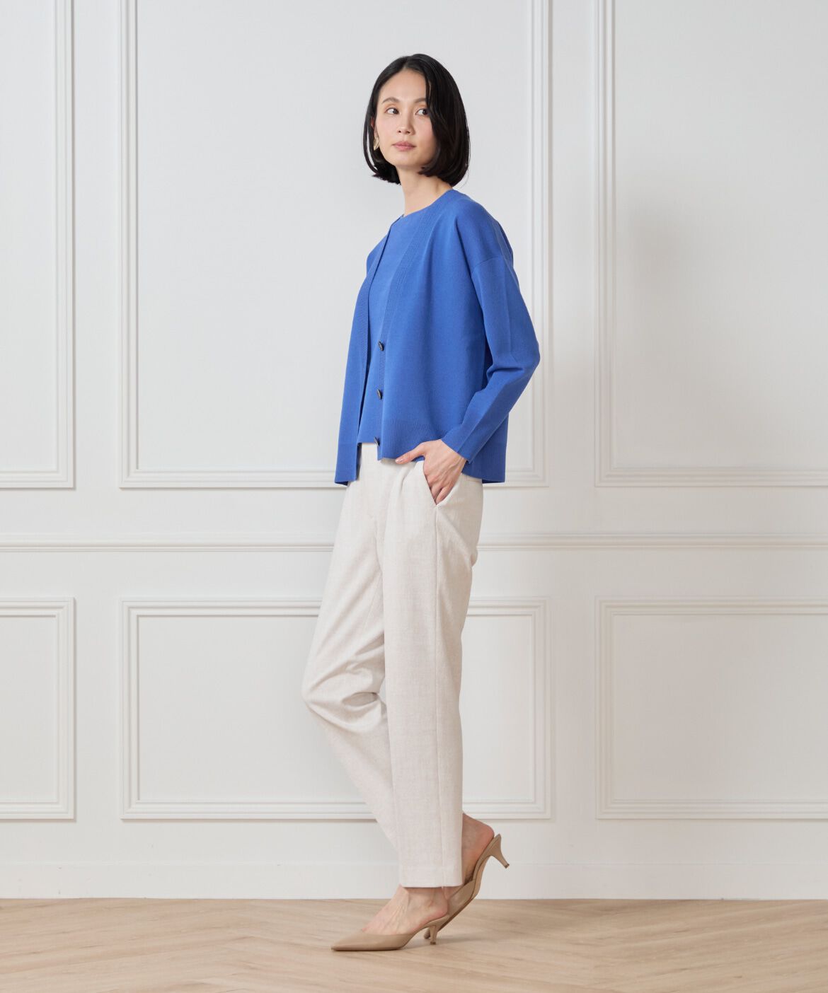 7-IDconcept.「《大きいサイズ》センタープレスパンツ」|その他|