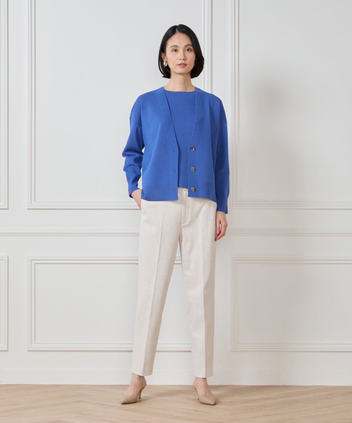 7-IDconcept.「《大きいサイズ》センタープレスパンツ」|その他|