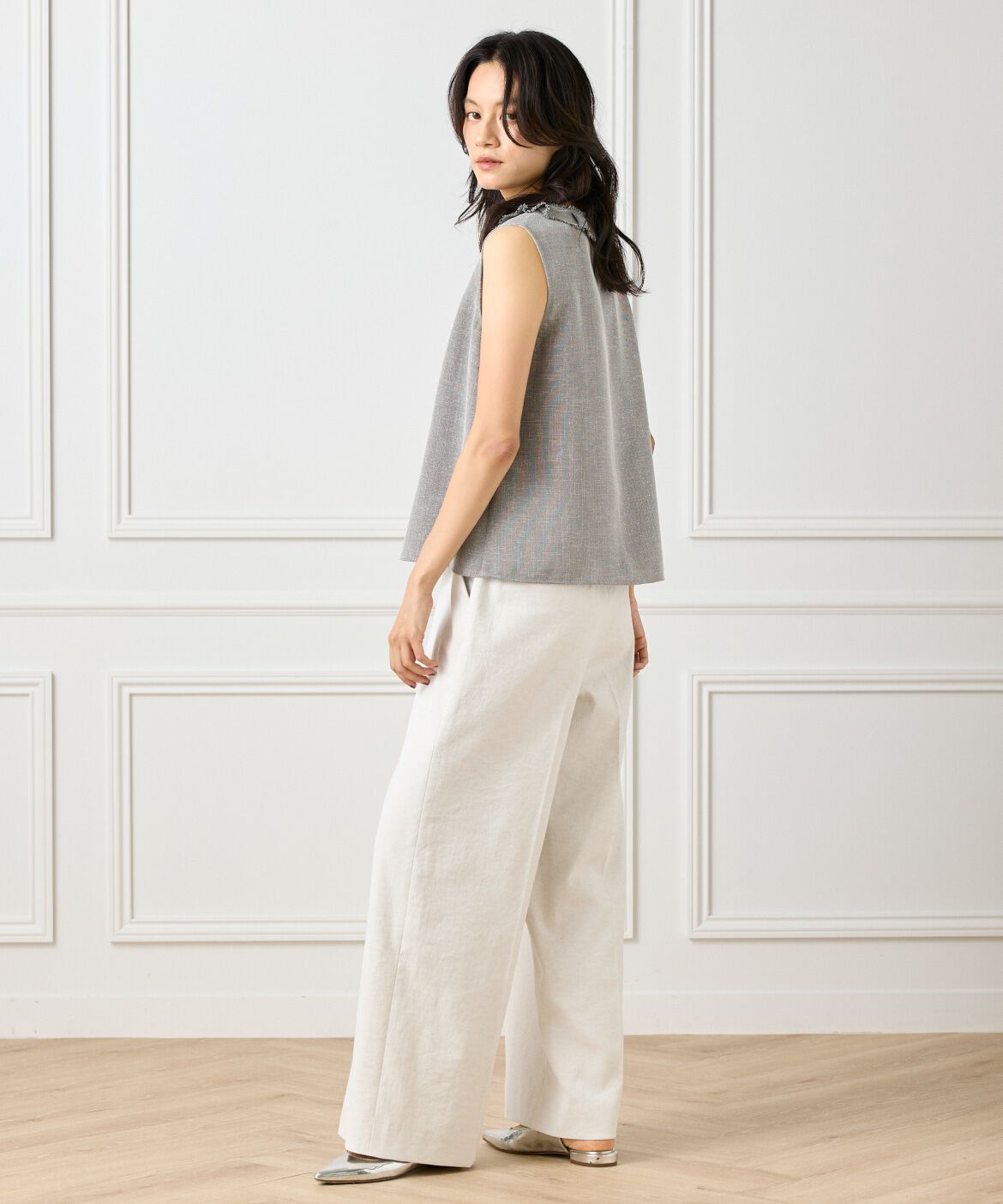 INED「カラミブラウス　」|シャツ・ブラウス|