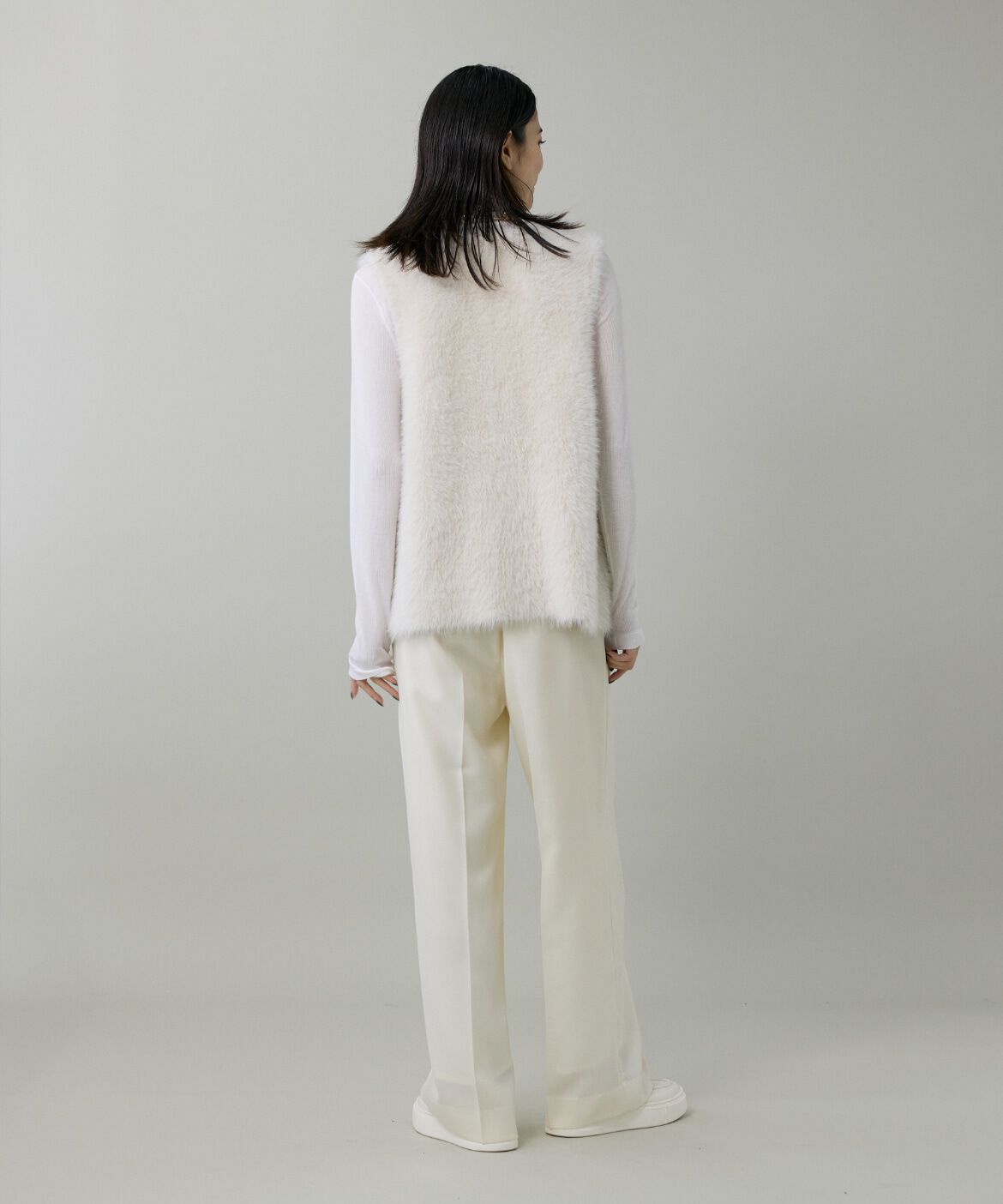 INED「ハイネックロングTシャツ」|Tシャツ・カットソー|