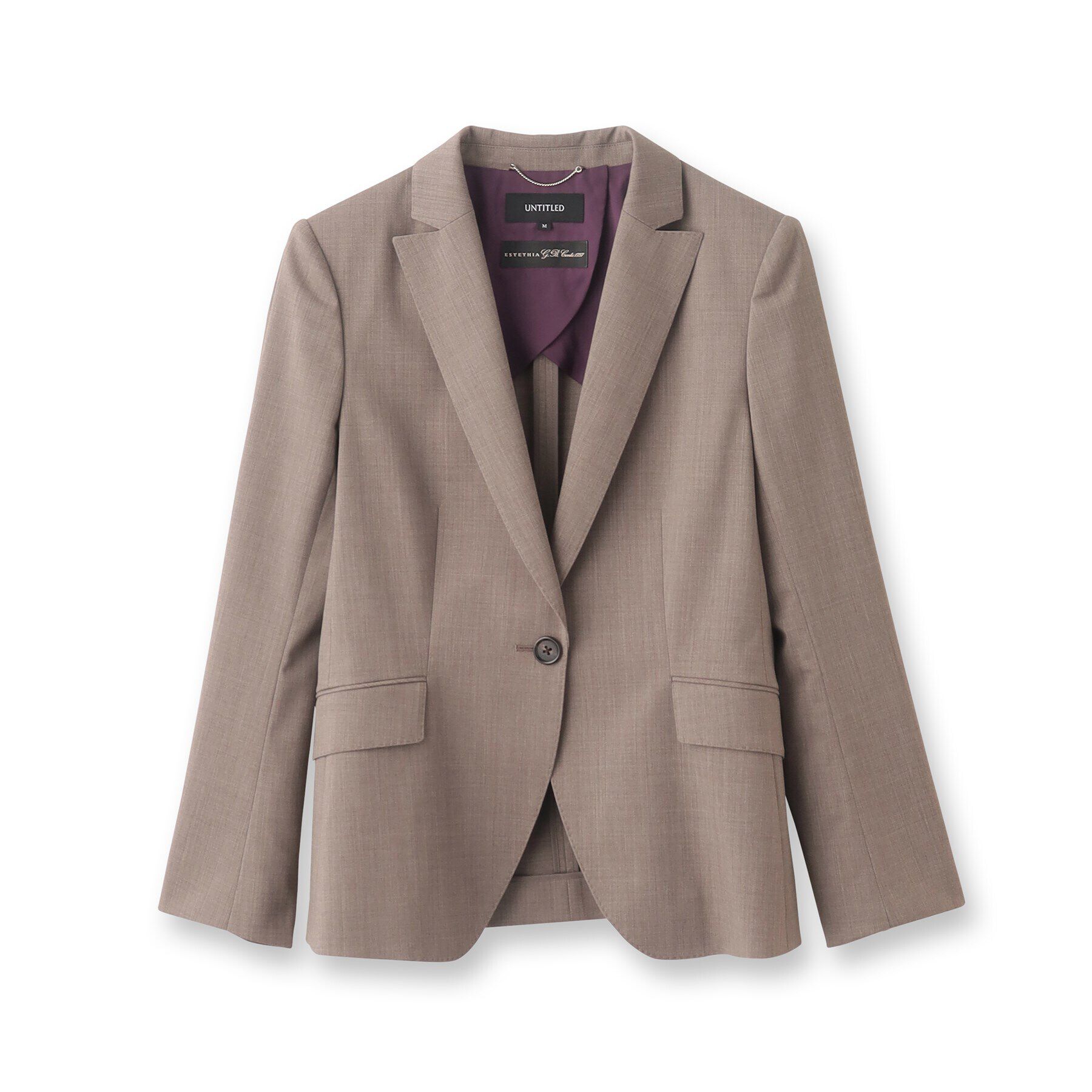 UNTITLED「ファインウーステッド ジャケット」|テーラードジャケット|