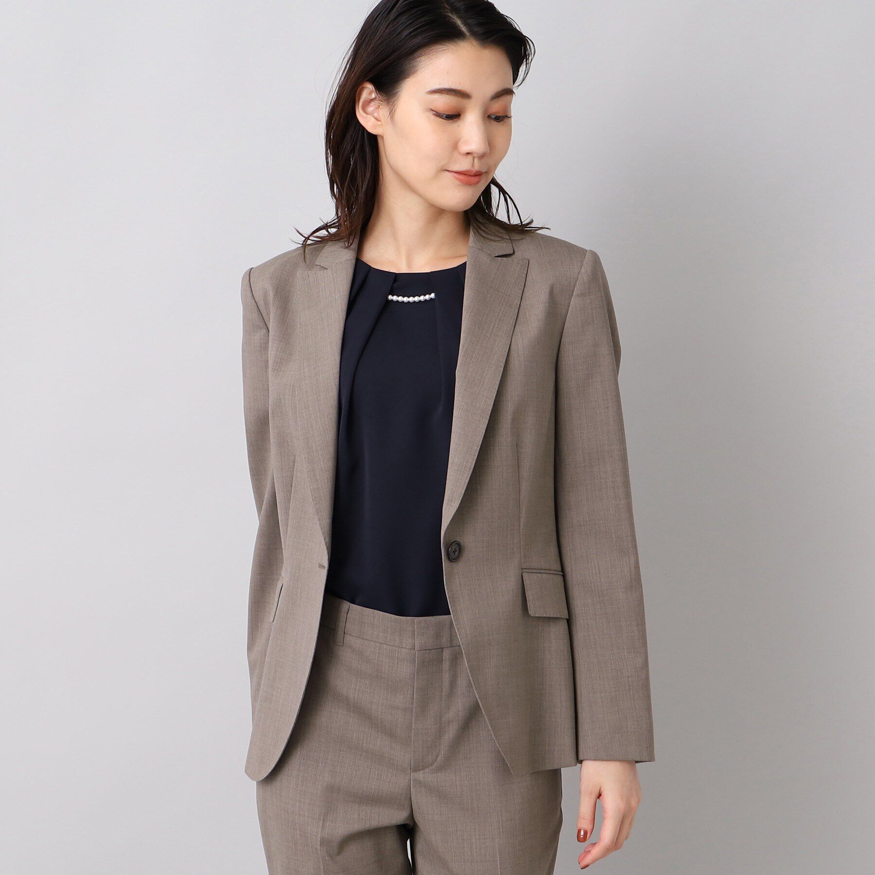 UNTITLED「ファインウーステッド ジャケット」|テーラードジャケット|