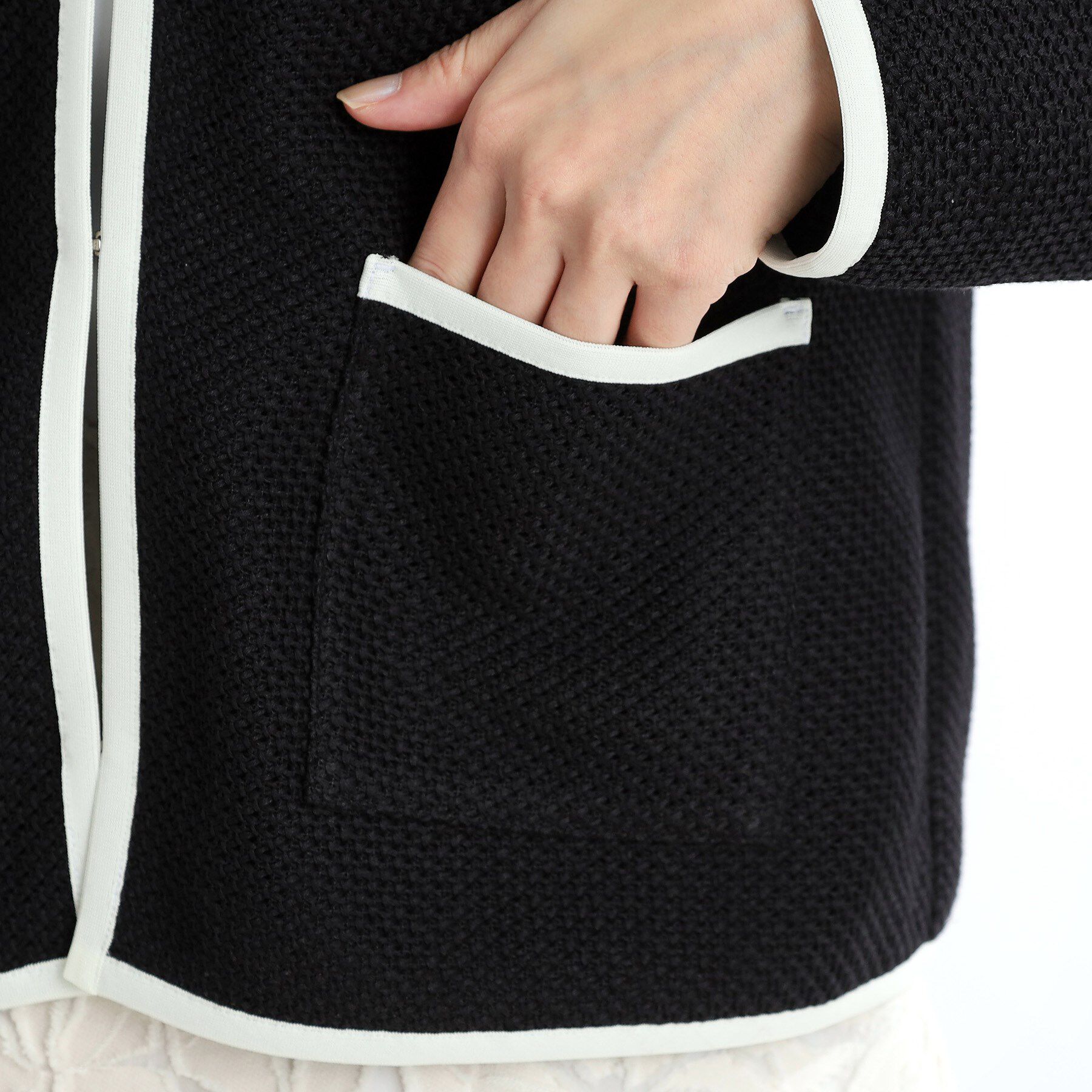 Reflect「【夏SALE／R‐QUALITY／手洗い可】ラッセルジャケット」|ノーカラージャケット|