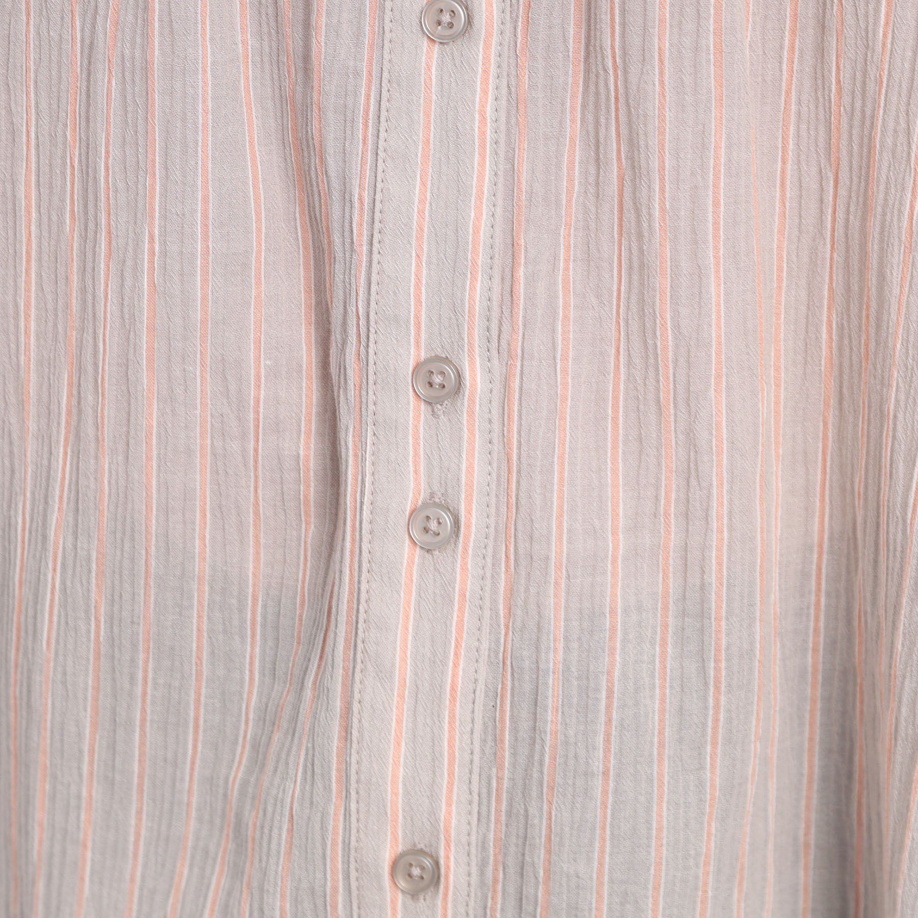 Reflect「【手洗い可／羽織りでも◎】ストライプブラウス」|シャツ・ブラウス|