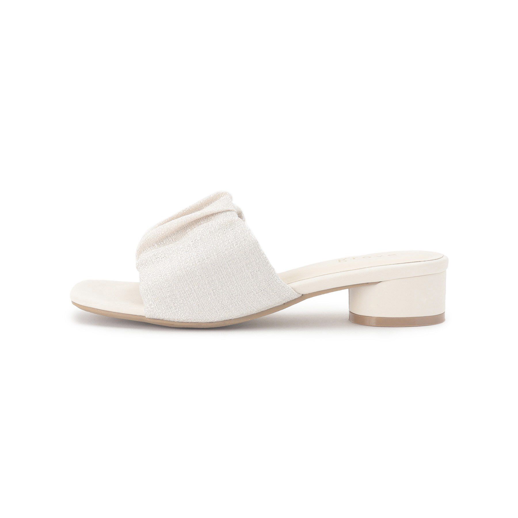 grove「ギャザーミュールサンダル」|サンダル|