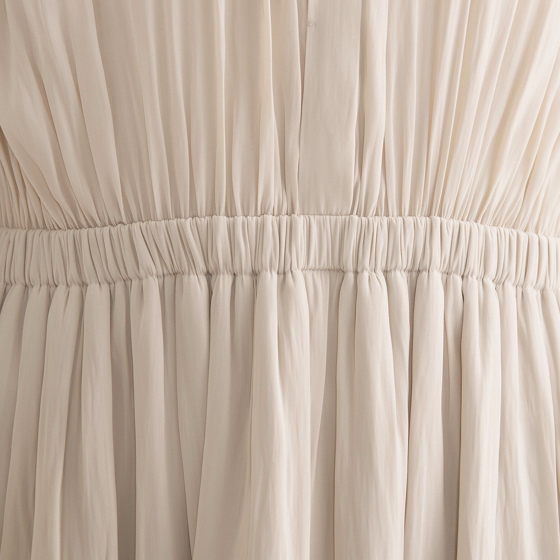 INDIVI「【洗える／セレモニー】ギャザーフレアワンピース」|ワンピース|