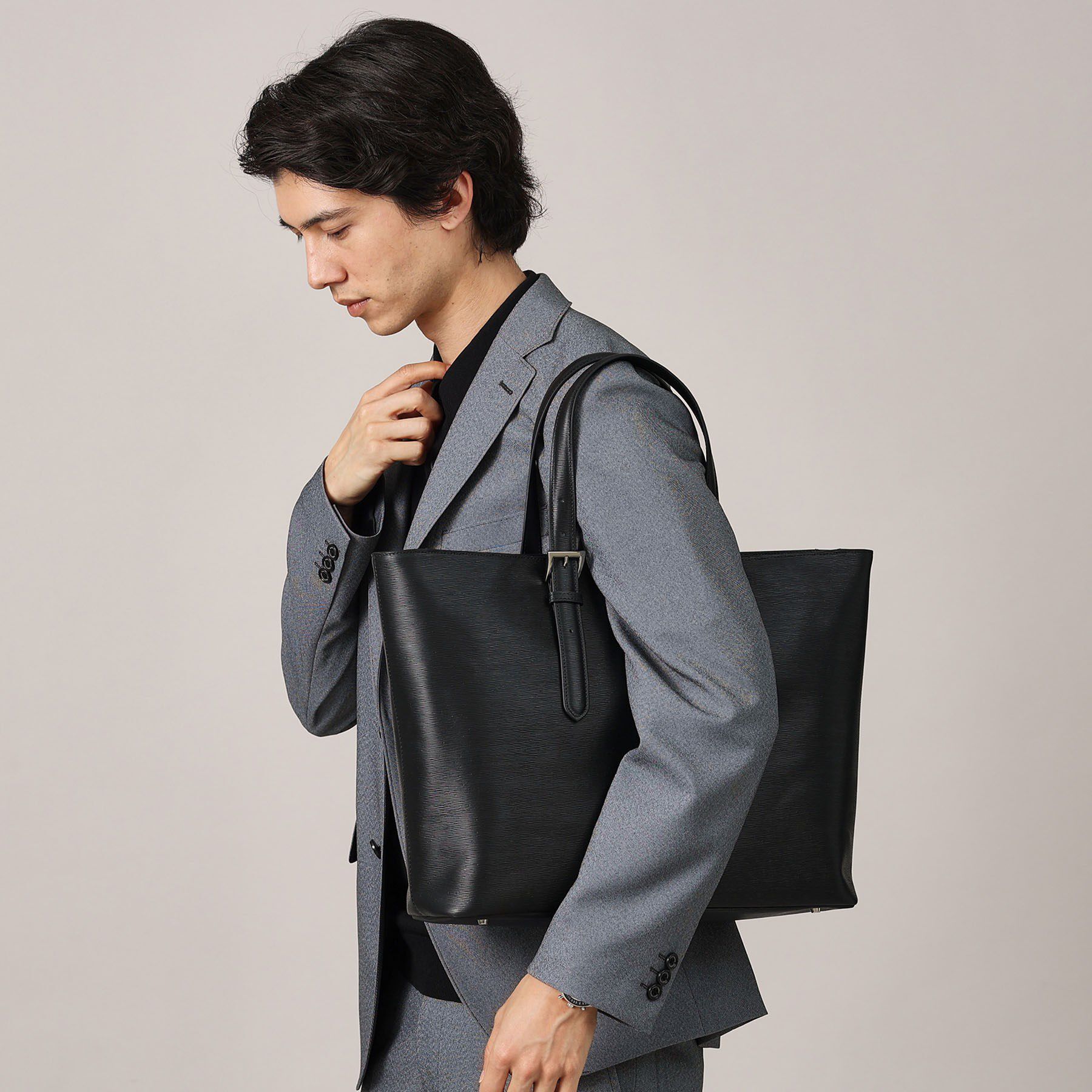 TAKEO KIKUCHI「水シボレザートートバッグ」|トートバッグ|