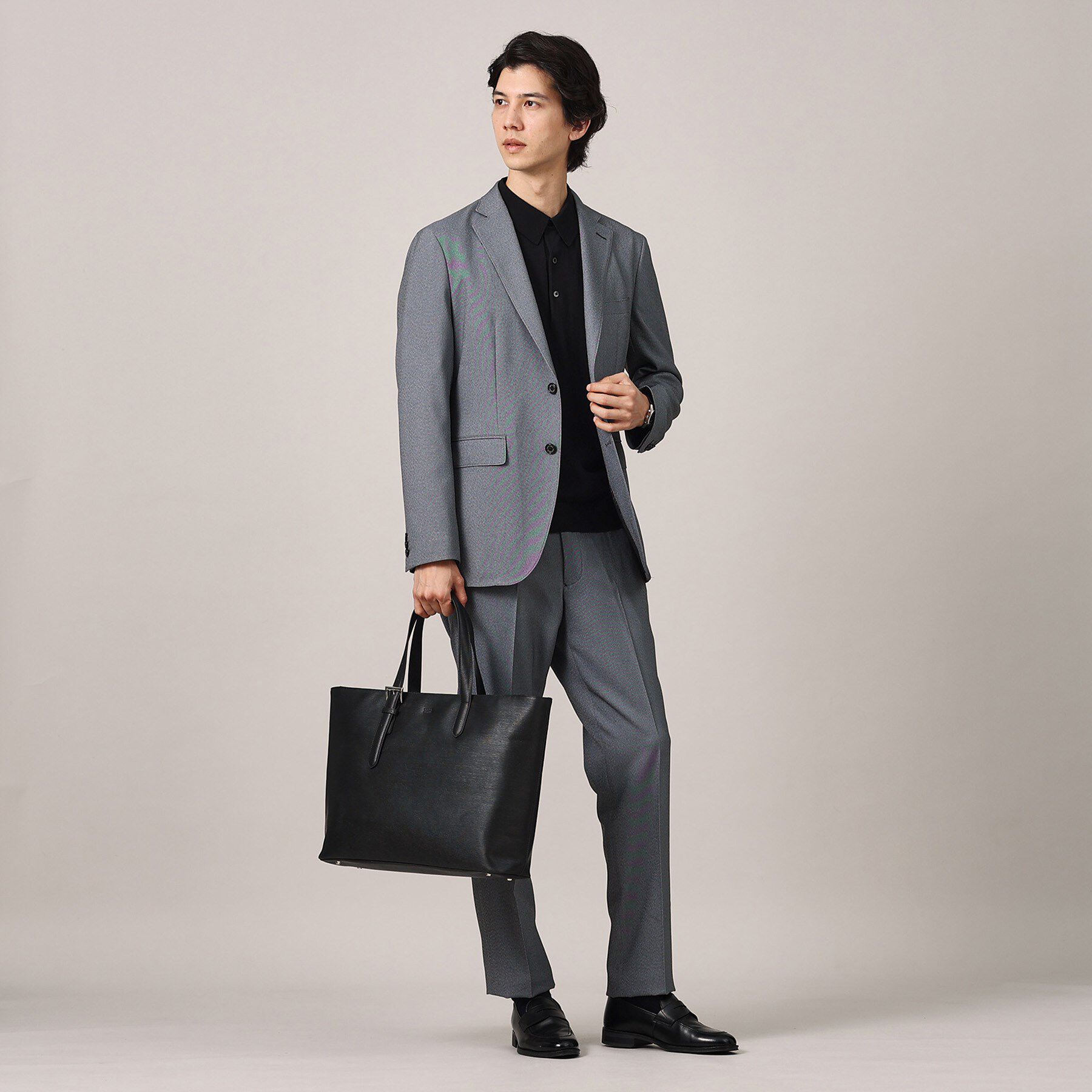 TAKEO KIKUCHI「水シボレザートートバッグ」|トートバッグ|